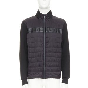 Balmain Quilted Puffer Neoprene Jacket